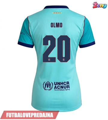 Lacne Ženy Futbalové dres Barcelona Dani Olmo #20 2026-27 Krátky Rukáv - Tretina